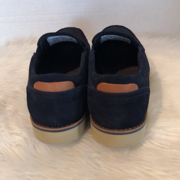 Land’s End Men’s Blue Suede Loafers/NWOT